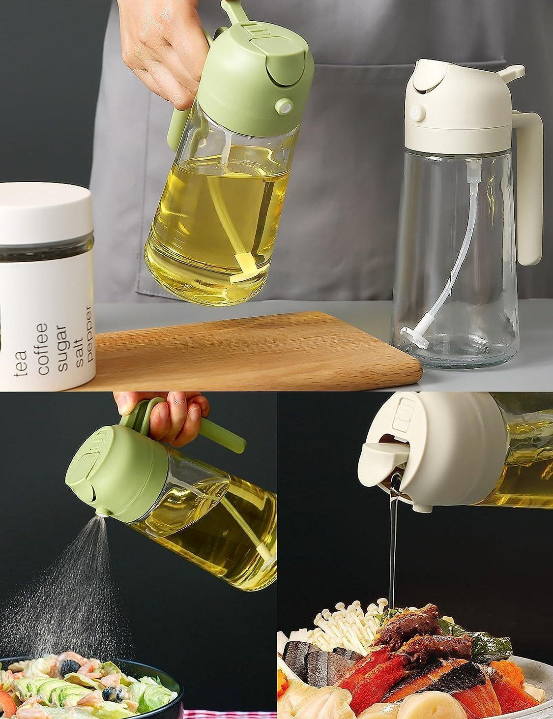 PourEase™ 2 in 1 Oil Dispenser Set (BUY 1 GET 1 FREE)